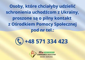 Informacja dla osób, które chciałyby udzielić 